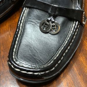Etienne Aigner Black Loafers